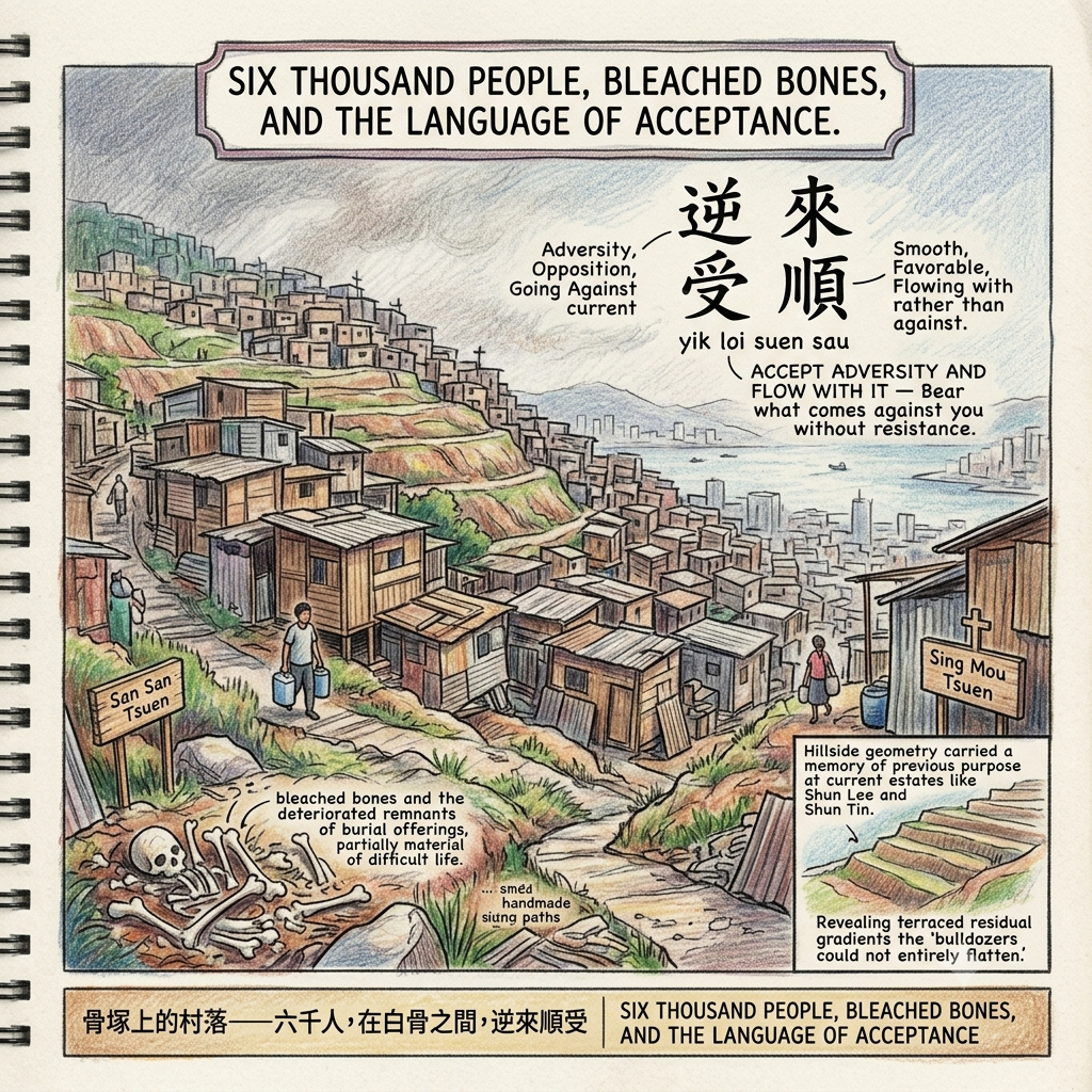 骨塚上的村落——六千人,在白骨之間,逆來順受
