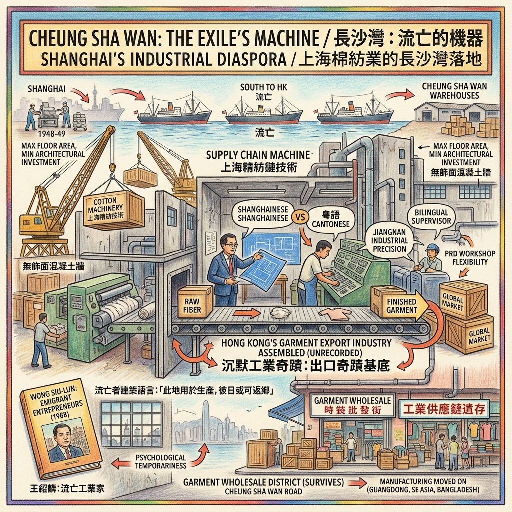 La Máquina del Exilio: La Diáspora Industrial de Shanghái