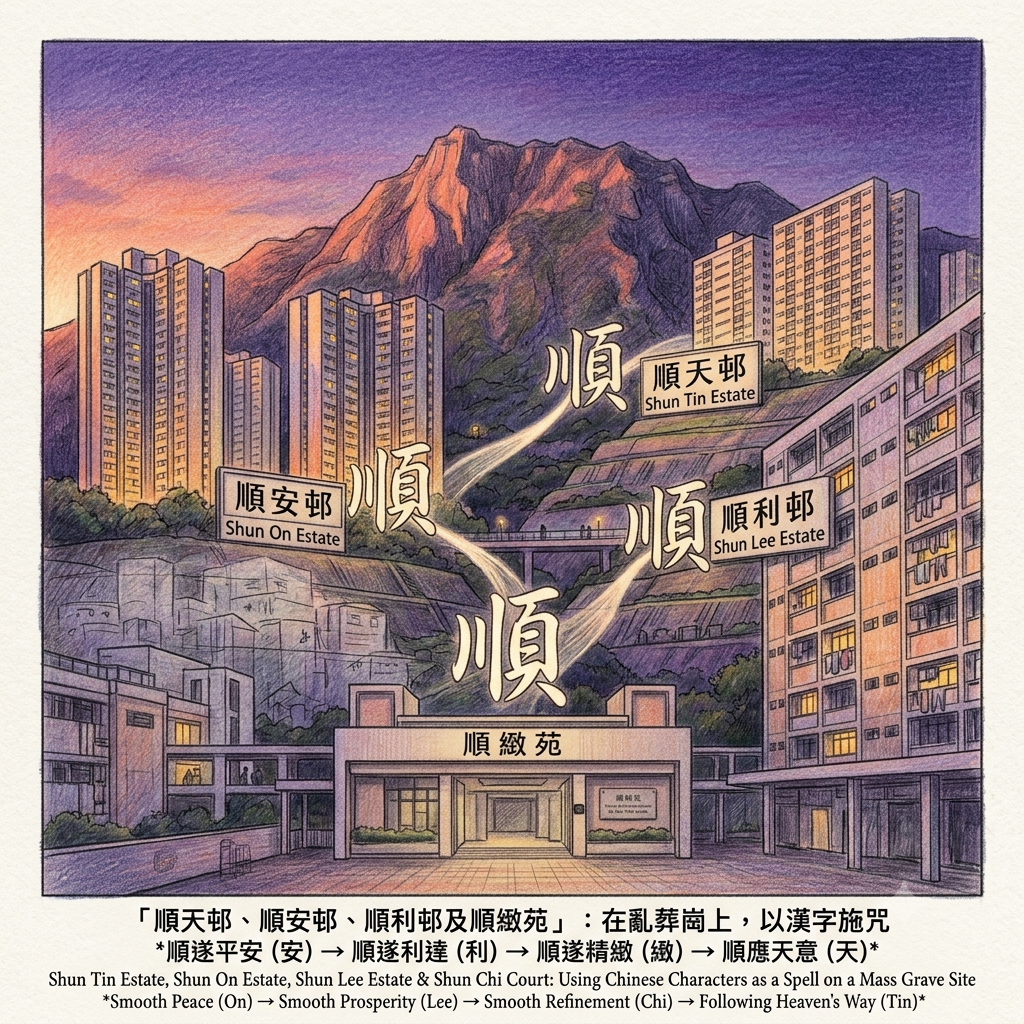 「四順」的命名——在亂葬崗上,以漢字施咒