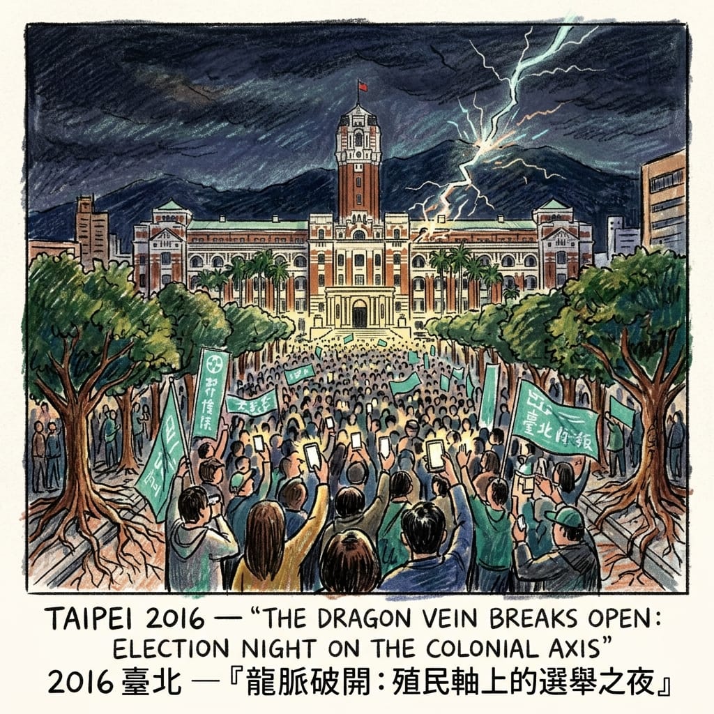 龍脈之首，換了主人：一月十六日的選舉之夜