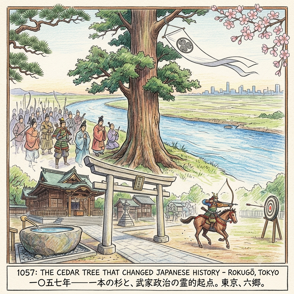 一棵杉樹上的白旗:日本武士文明在此誕生