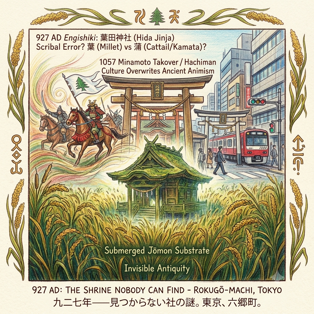 稗田的幽靈:一座失蹤了一千年的穀物神社