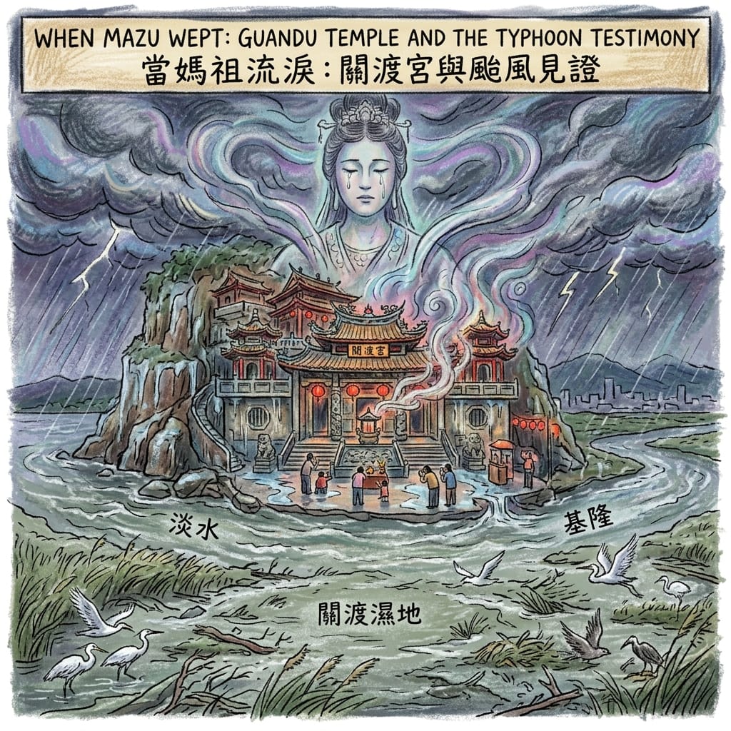 媽祖之淚：關渡宮與颱風季節的海洋見證