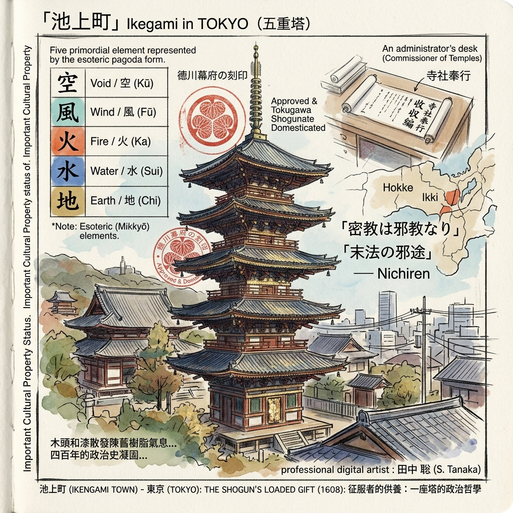 贈り物という名の統制——徳川秀忠の五重塔(慶長十三年・一六〇八年)