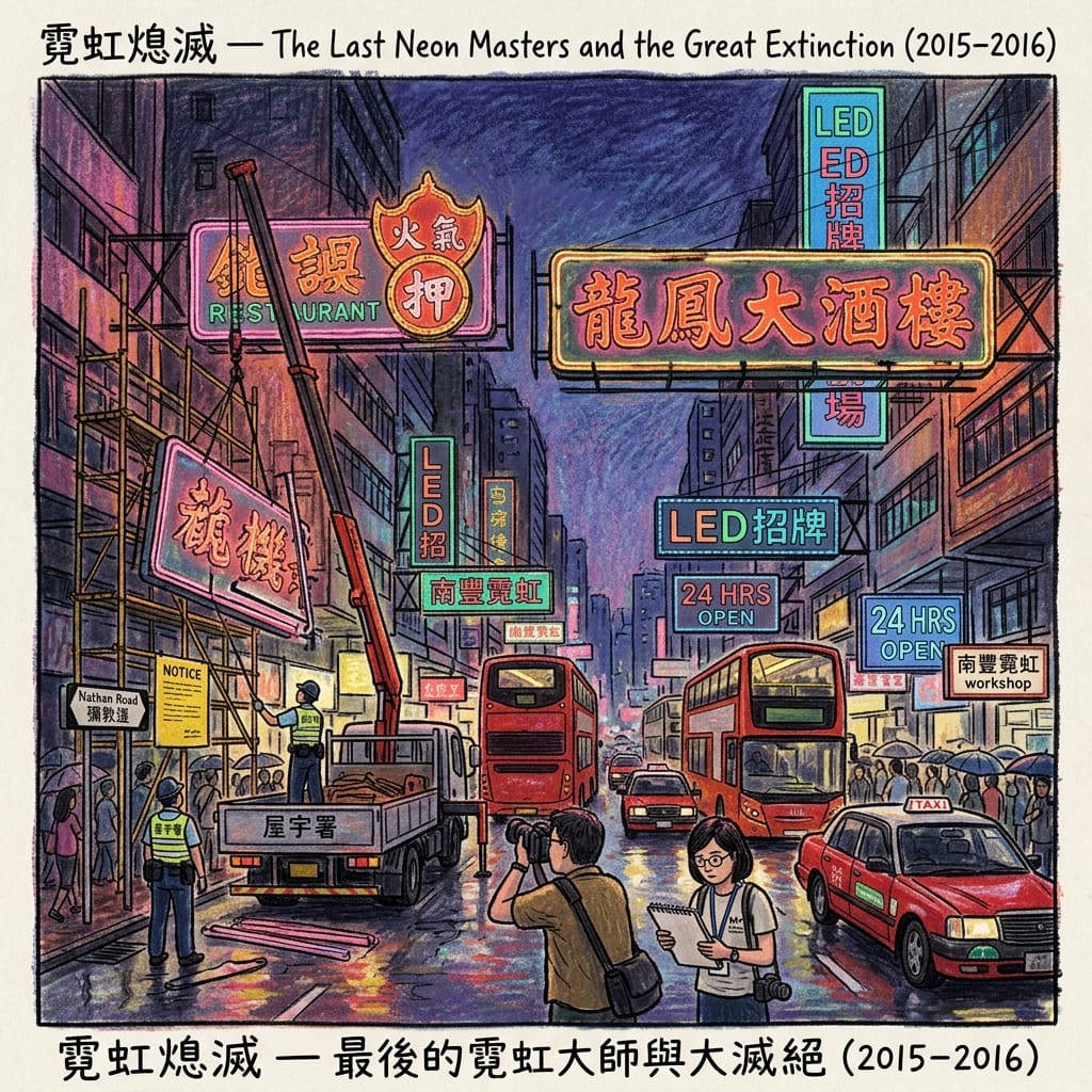 Nathan Road: El último dragón de fuego se apaga