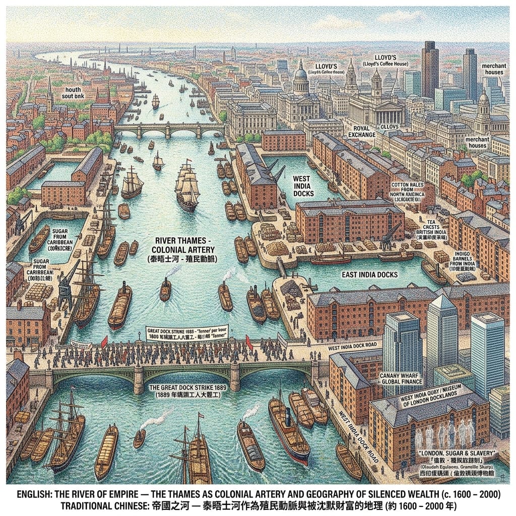 The Chartered River: Empire, Enclosure, and the Docks