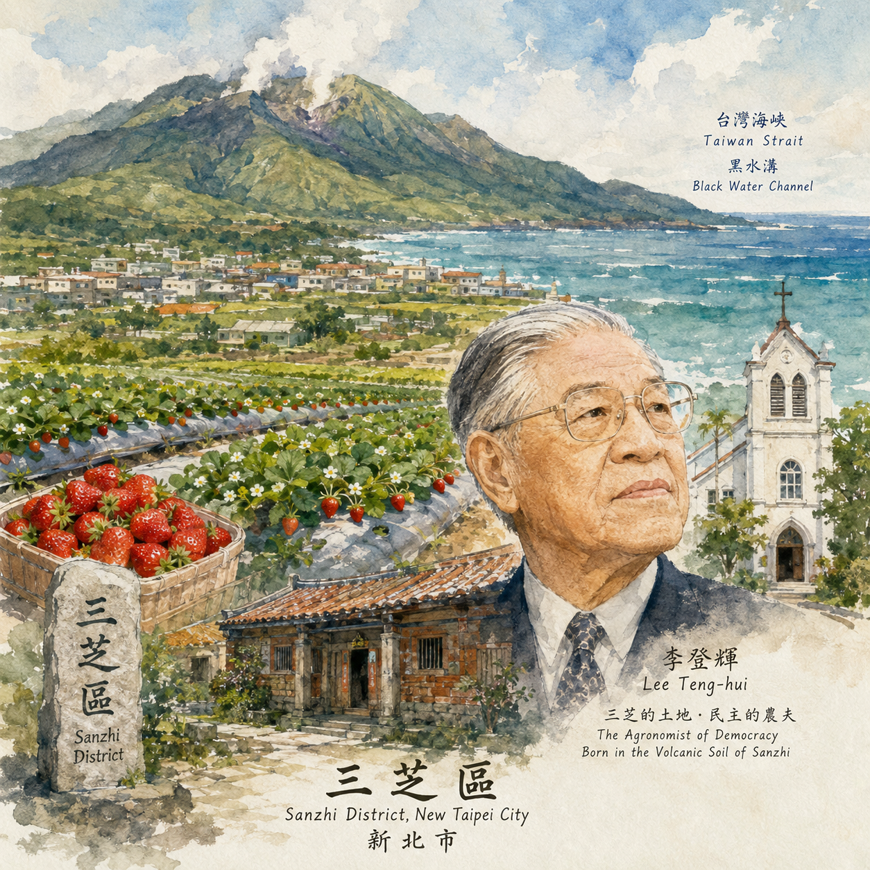 李登輝——火山土地的民主禮物