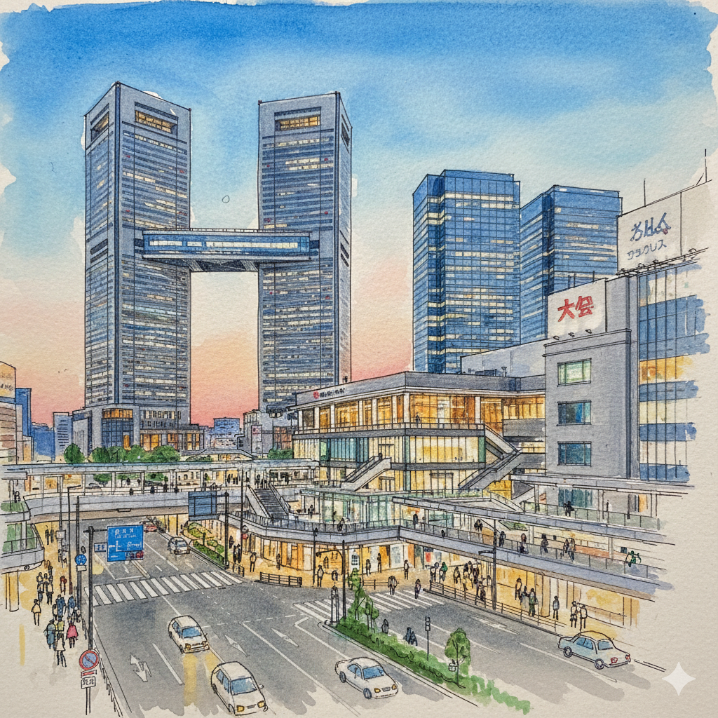 大阪梅田