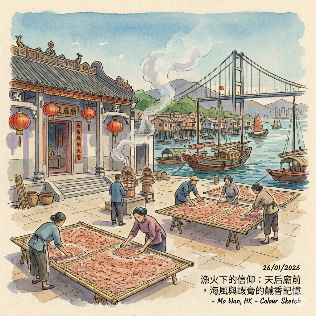 天后古廟 | 蝦膏の塩辛