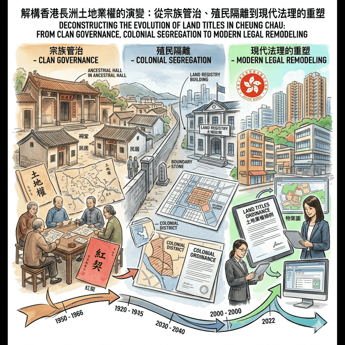 A Deep-Dive into Land, Power, and History 長洲土地業權的演變