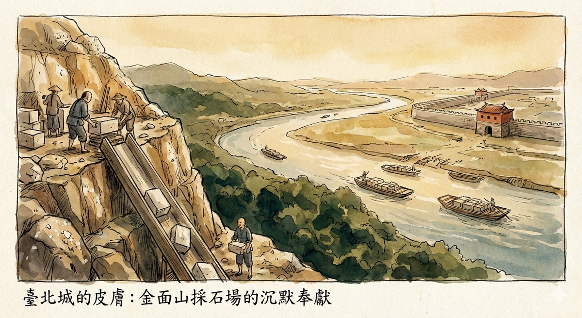 Jinmianshan Trail (quartz mine landscape and panoramic view of the Taipei Basin)