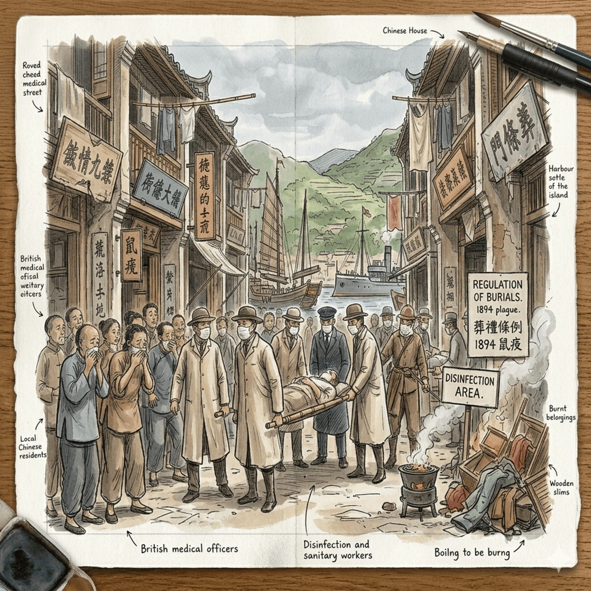 Cheung Chau Bun Festival & 1894 Plague 長洲太平清醮與 1894 鼠疫