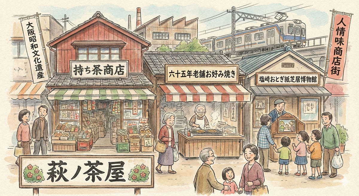 (JPN) 大阪の隠された心臓部、浪速区を歩く：歴史が息づく5つの物語