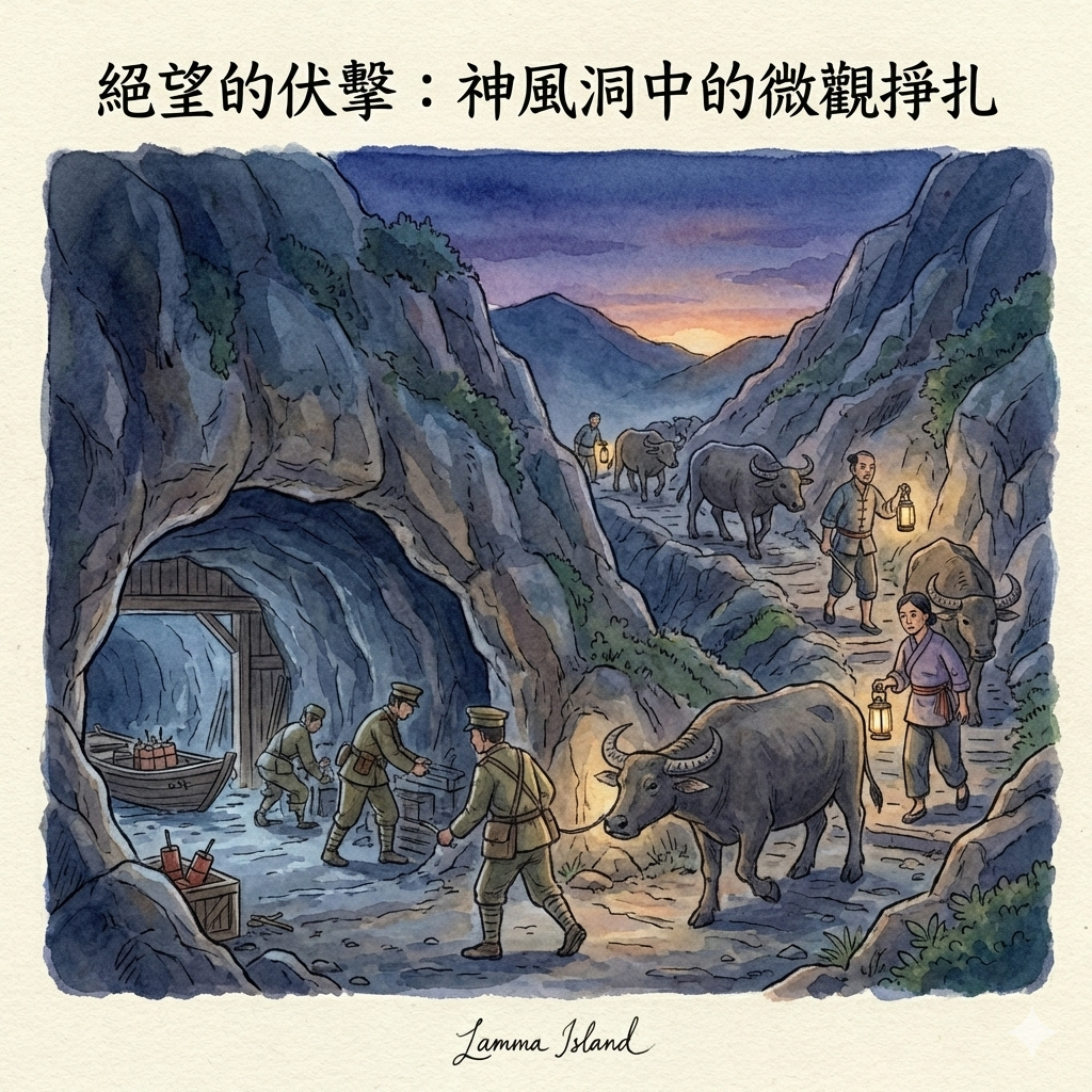 神風洞と消えた牛の物語