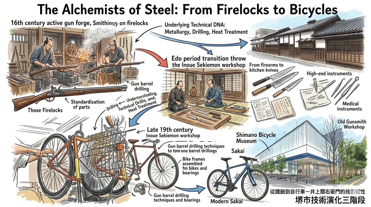 The Alchemists of Steel: From Firelocks to Bicycles