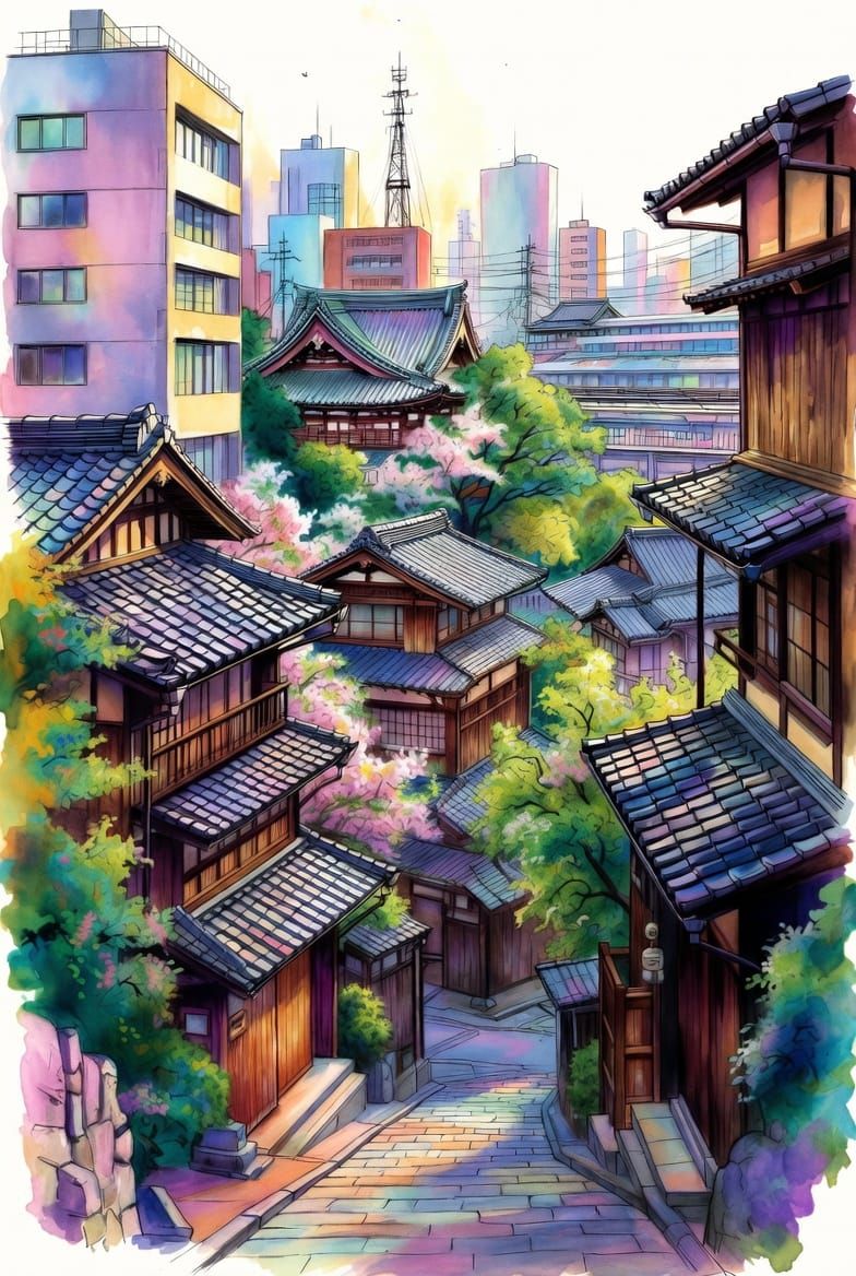 Nippori Machi 日暮里町