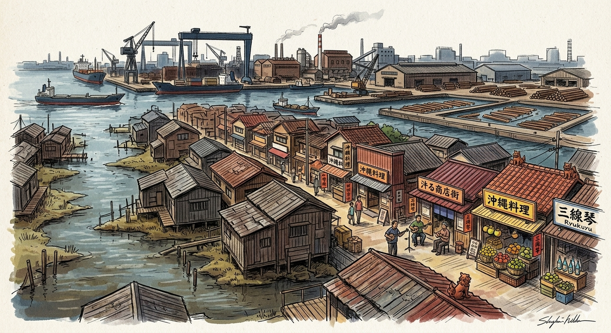 La Résilience de "Little Okinawa" dans les creux de Taisho