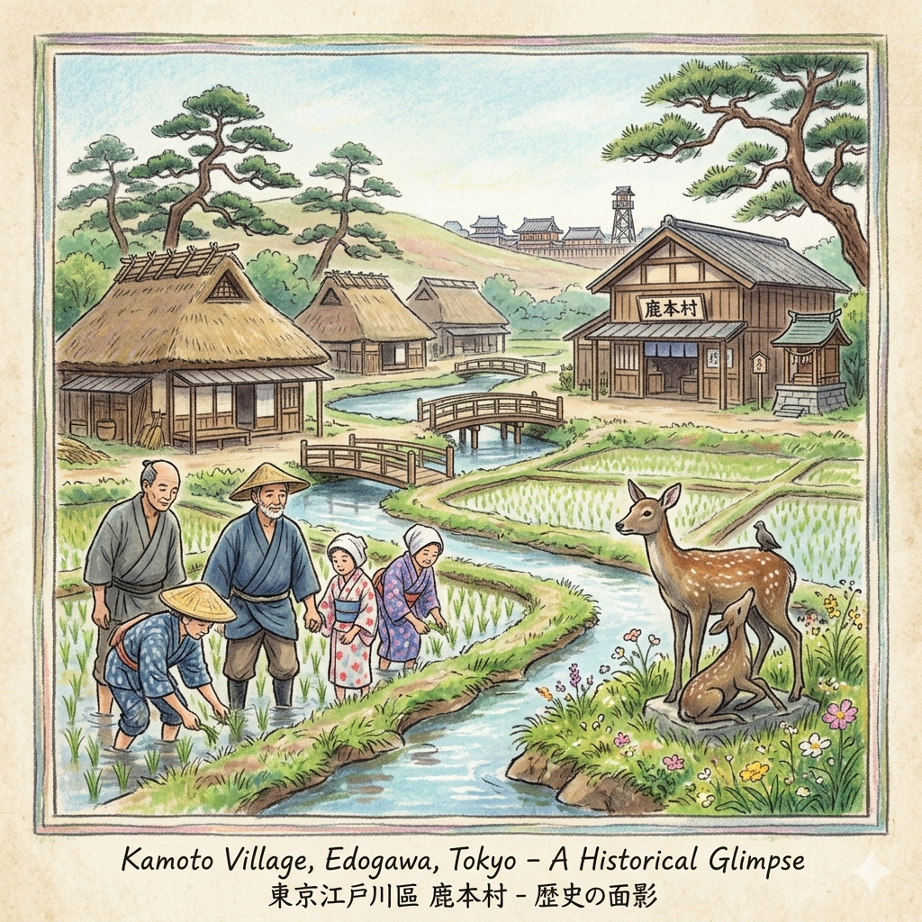 Shikamoto-mura 鹿本村