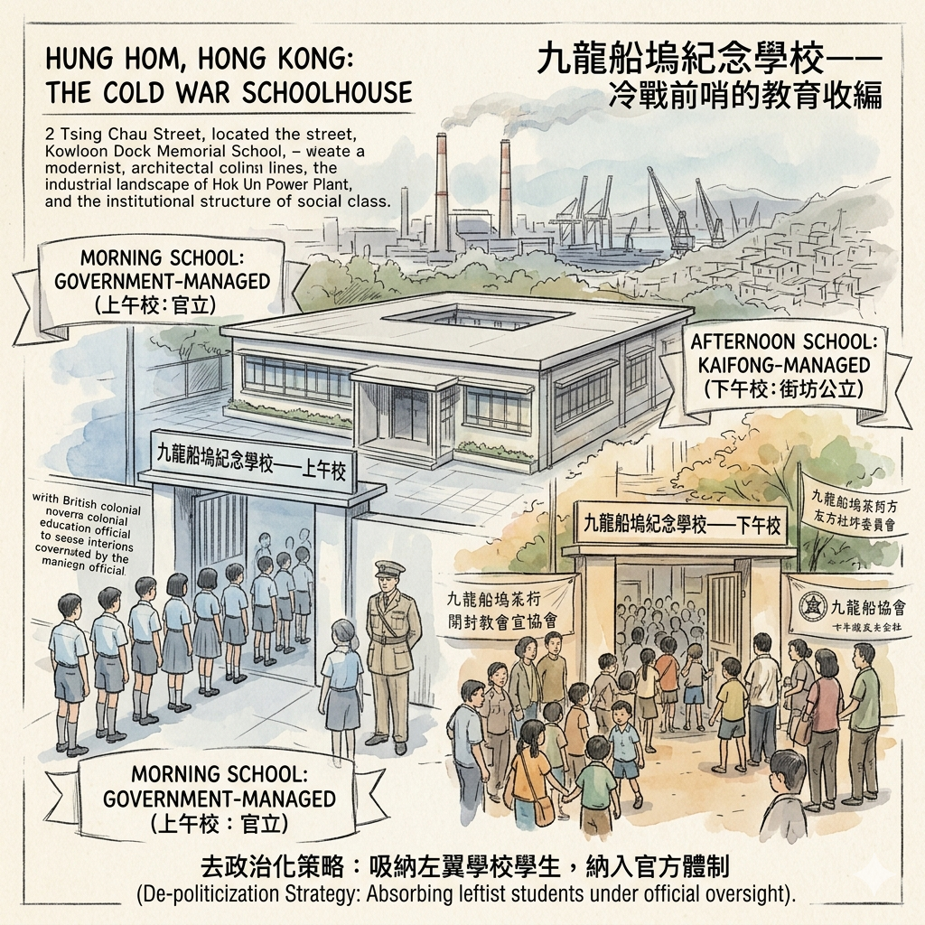 Kowloon Dock Memorial School: La Educación como Trinchera de la Guerra Fría