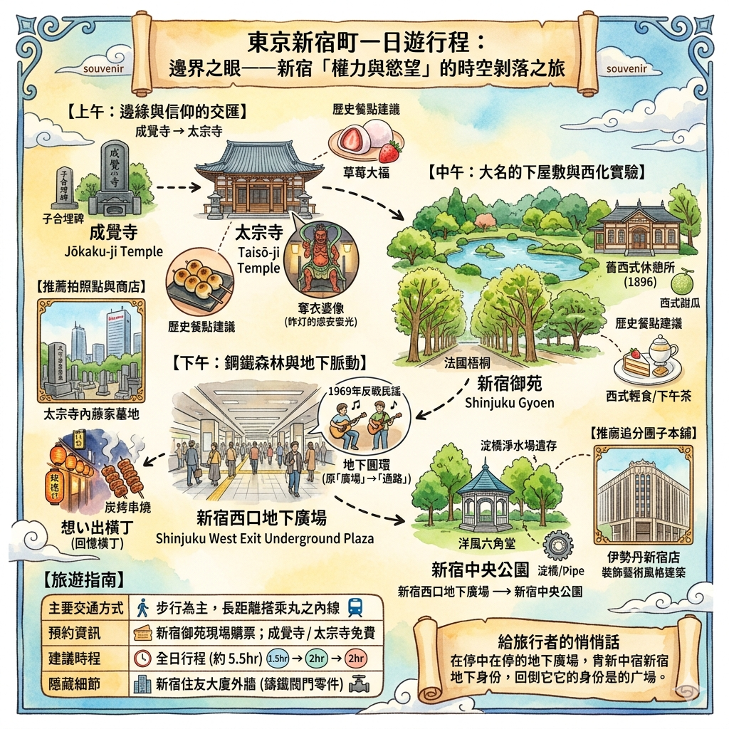 東京奧戶町一日遊行程