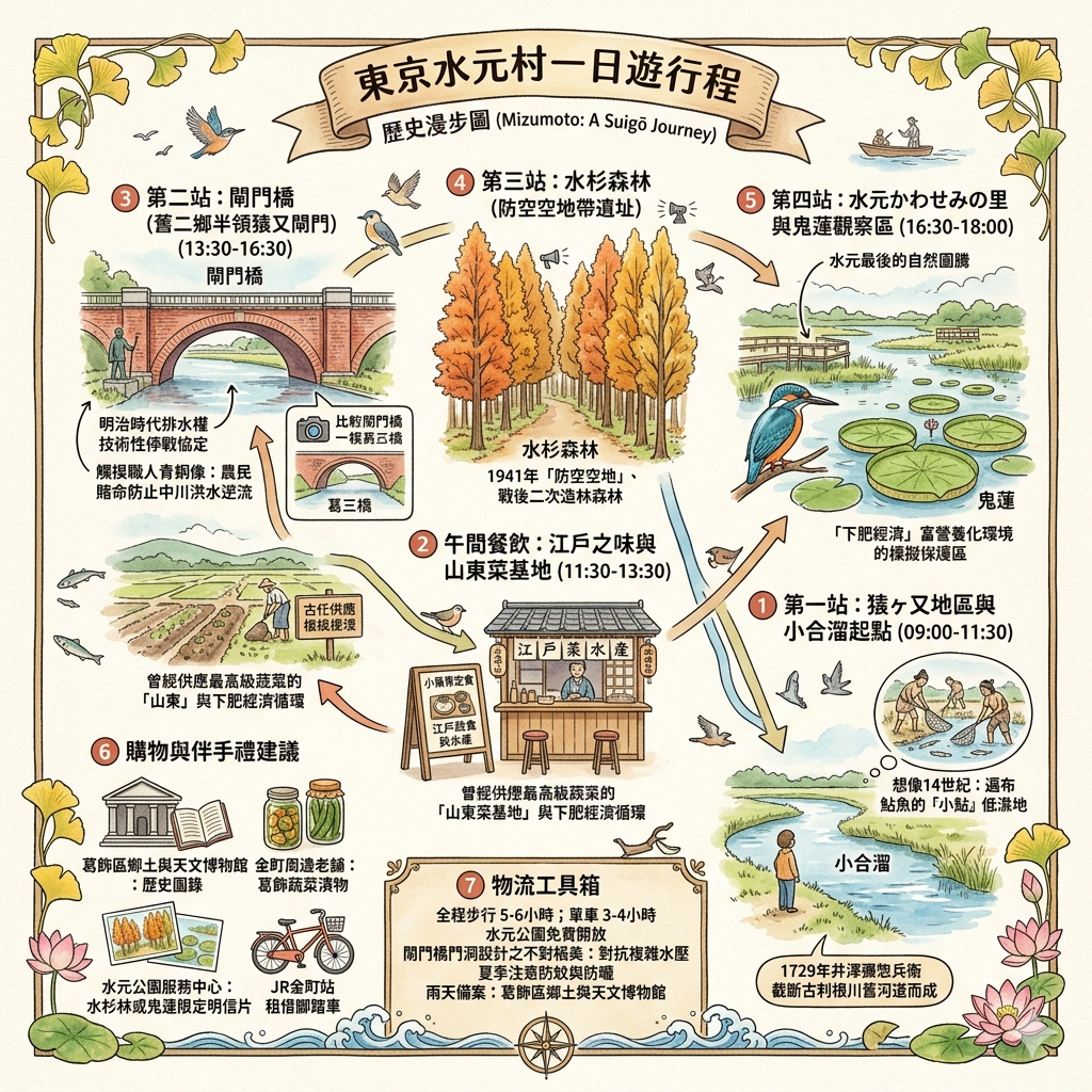 東京水元村一日遊行程