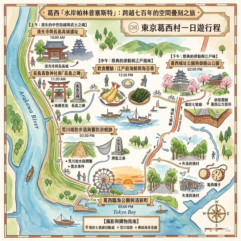 東京葛西村一日遊行程