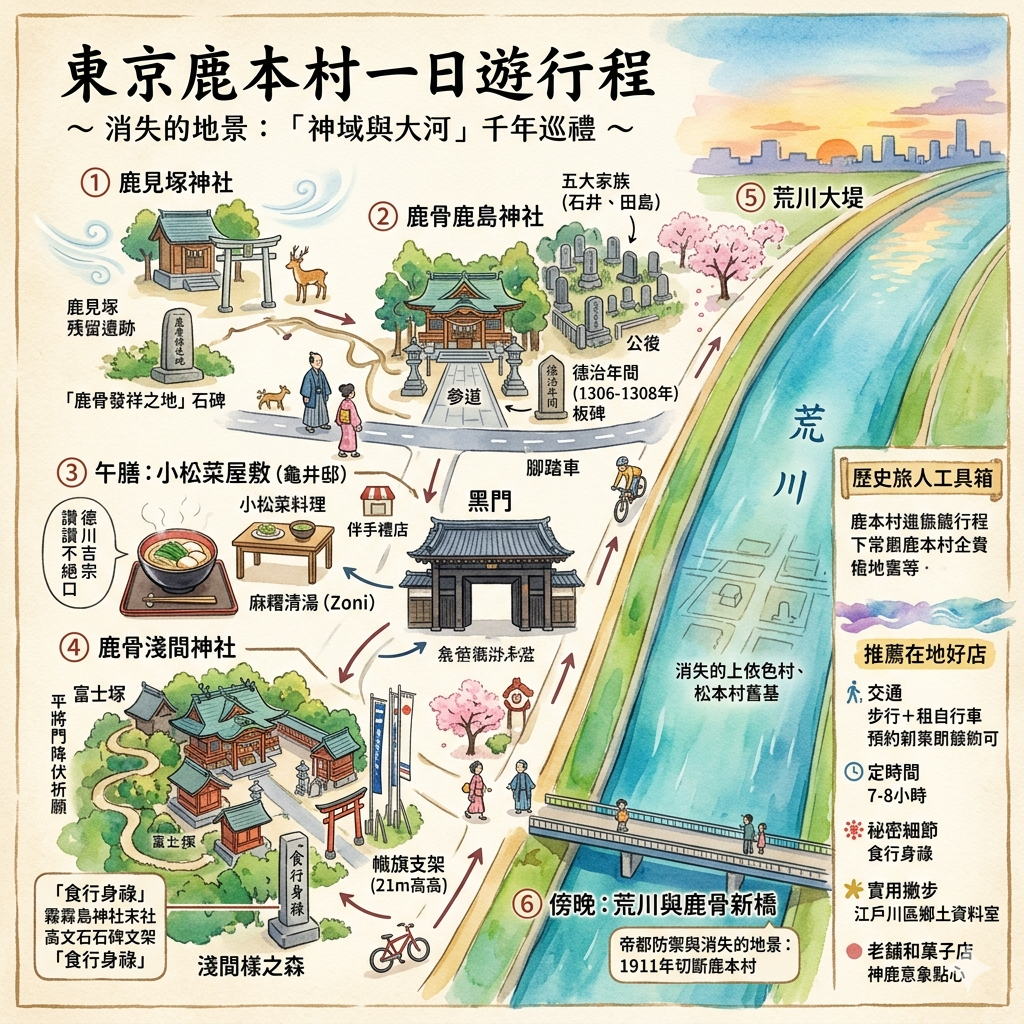  東京鹿本村一日遊行程