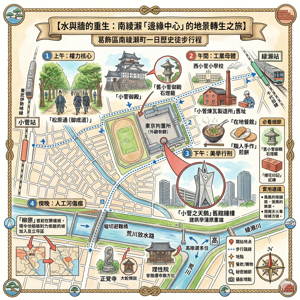 (CHI) 東京南綾瀨歷史散策：在消失的行政邊界，尋找被河流與鐵道重塑的平民記憶