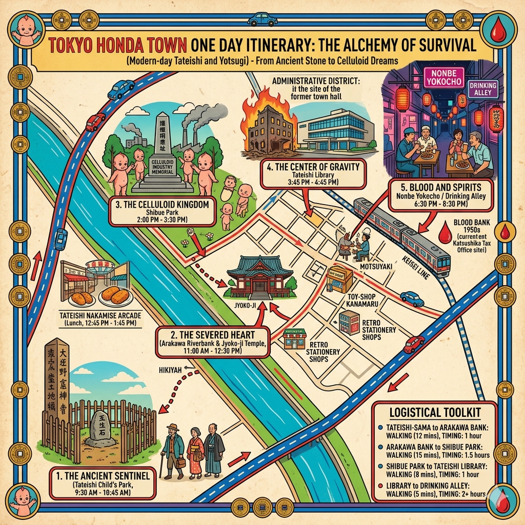 Tokyo Honda Town One Day Itinerary