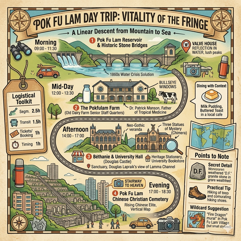 Hong Kong Pok Fu Lam Day Trip Itinerary
