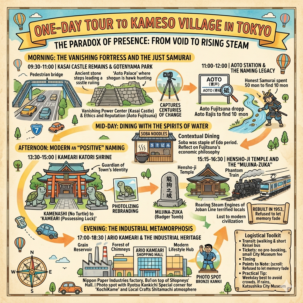 One-day tour to Kameso Village in Tokyo