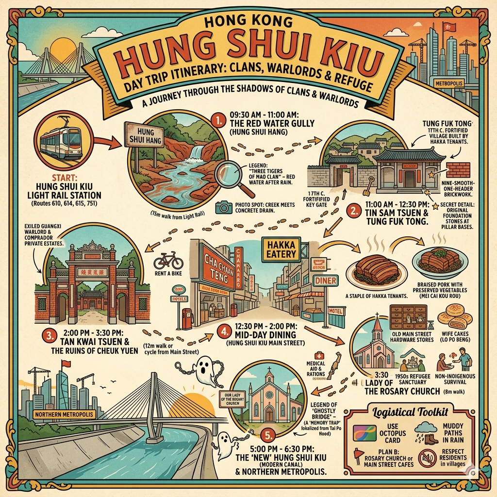 Hong Kong Hung Shui Kiu Day Trip Itinerary