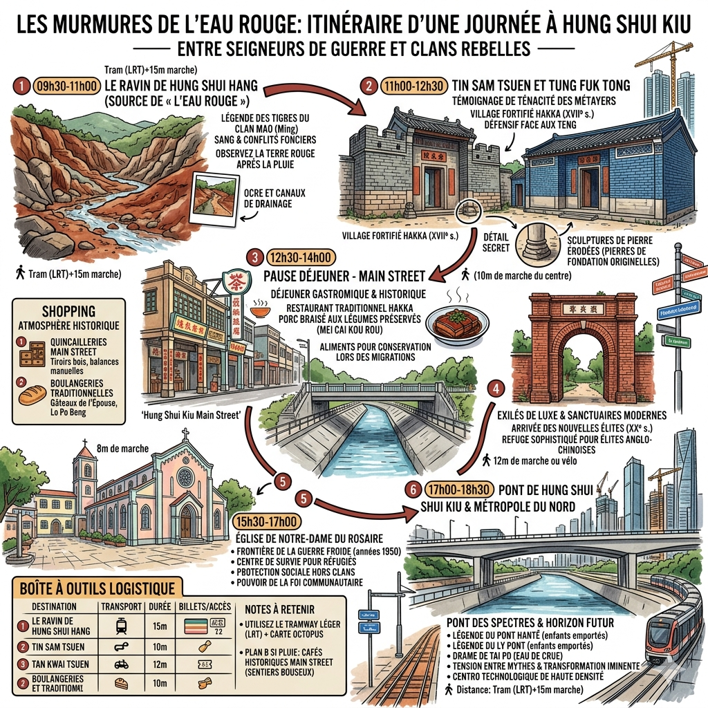 Itinéraire d'une journée à Hong Kong Hung Shui Kiu