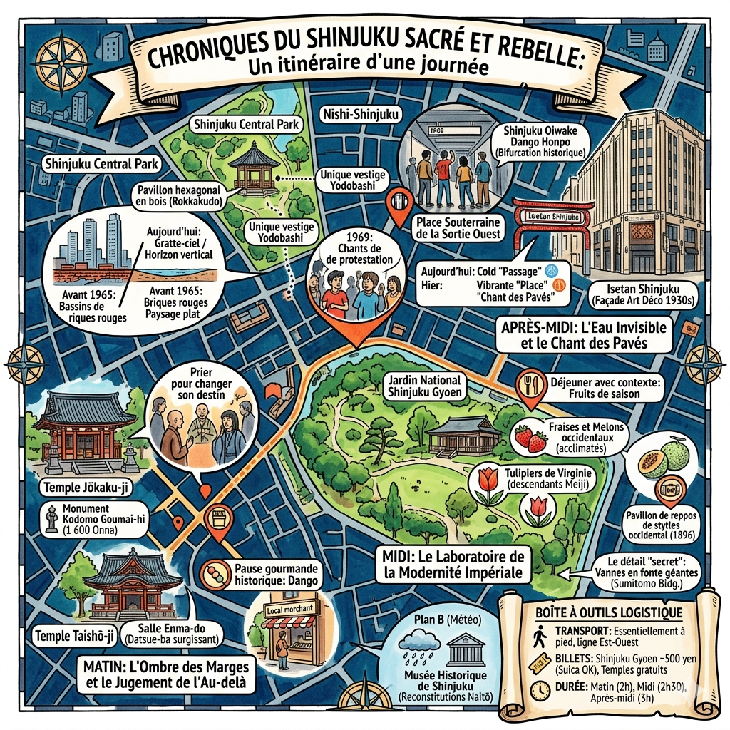 Itinéraire touristique d'une journée à Okuto-machi, Tokyo