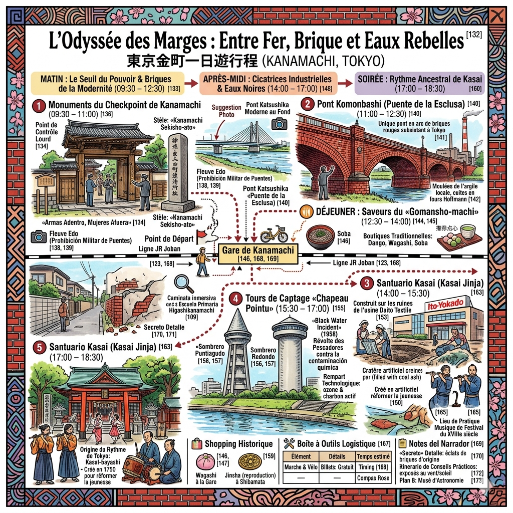 Itinéraire d'une journée au village de Mizumoto, à Tokyo