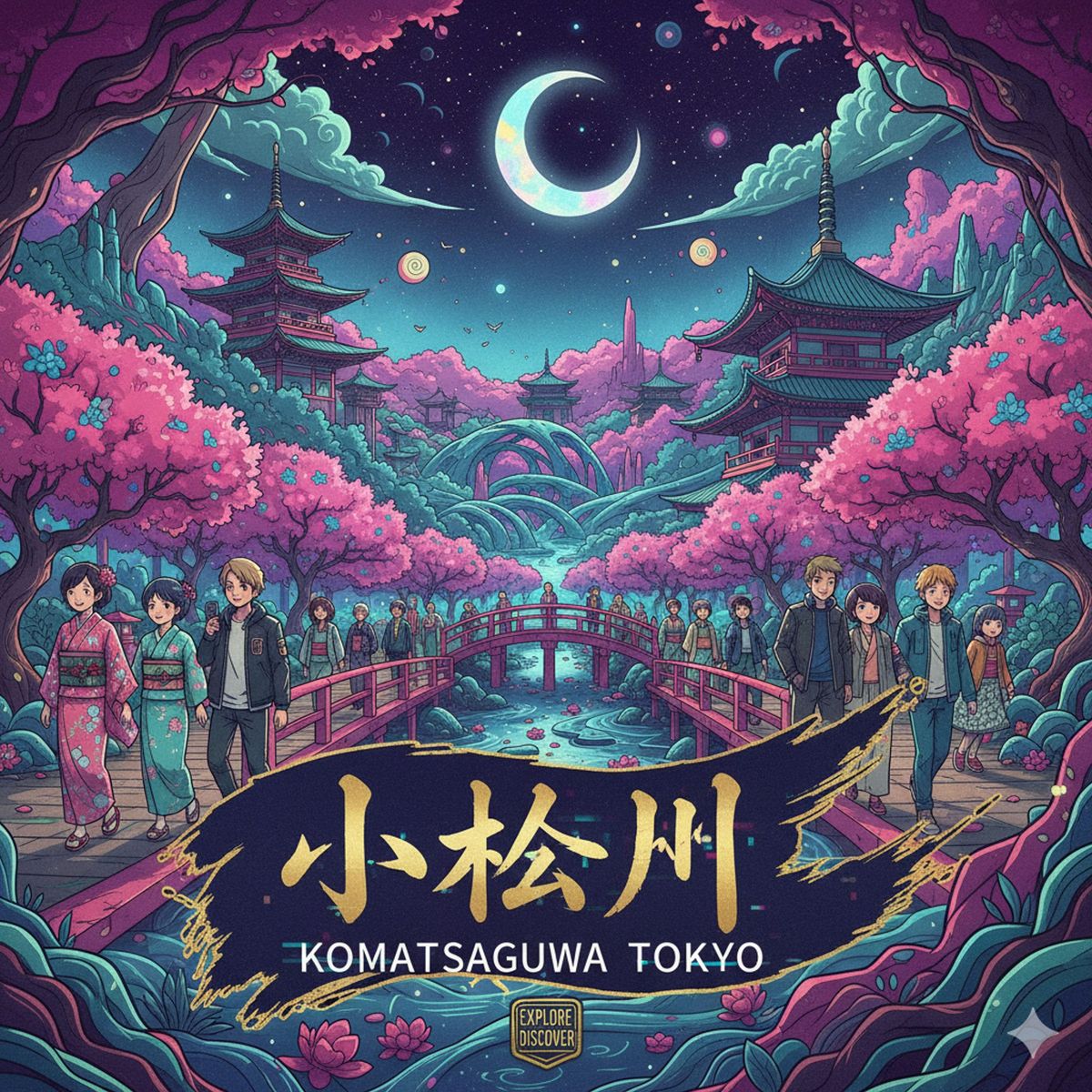 Komatsugawa  小松川町