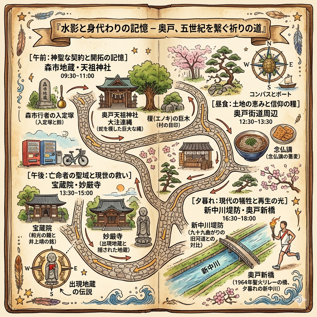 東京奧戶町一日遊行程