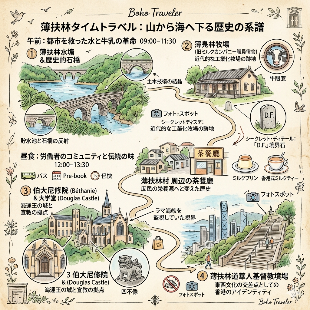 香港薄扶林日帰り旅行プラン