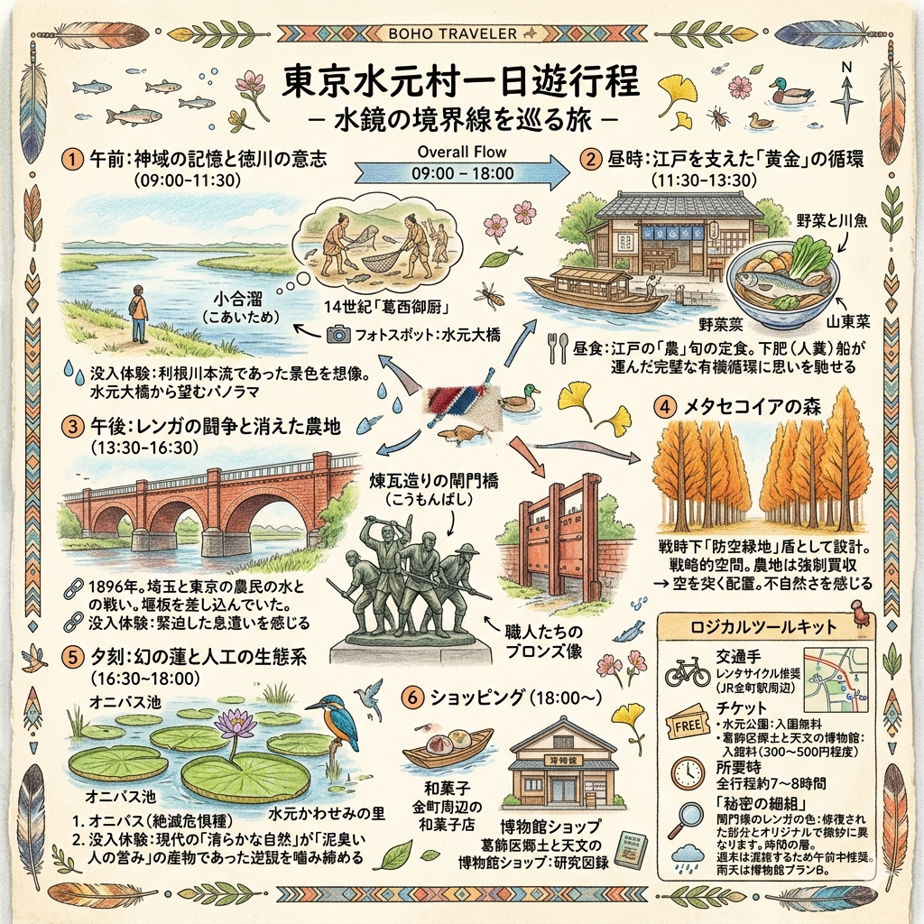 東京水元村一日遊行程