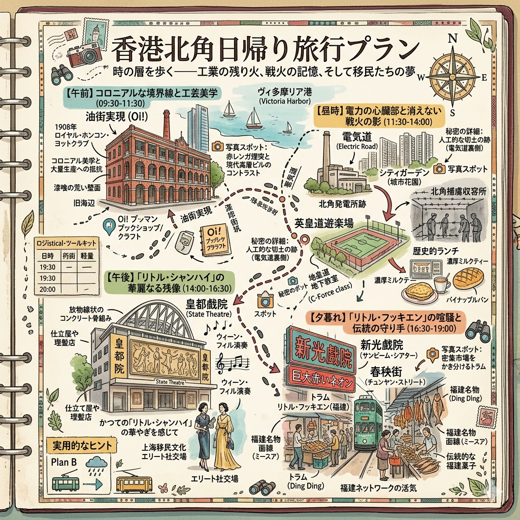 香港北角日帰り旅行プラン