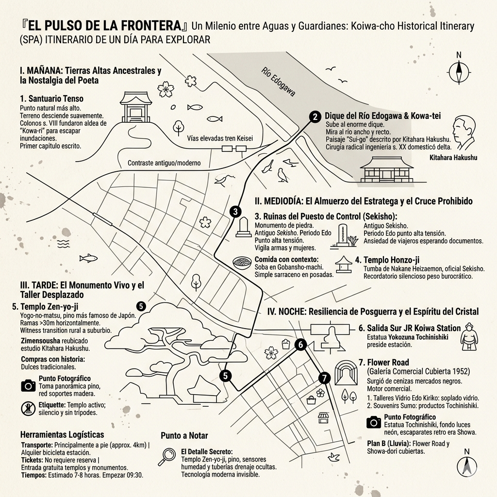 de un día para Koiwa-cho, Tokio