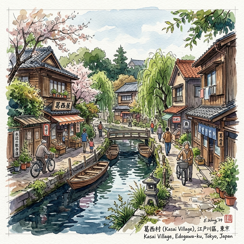 Kasai mura 葛西村