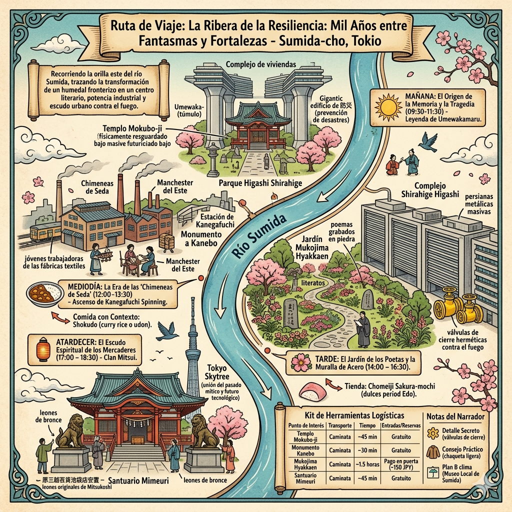 Itinerario de un día de Tokio Terajimacho