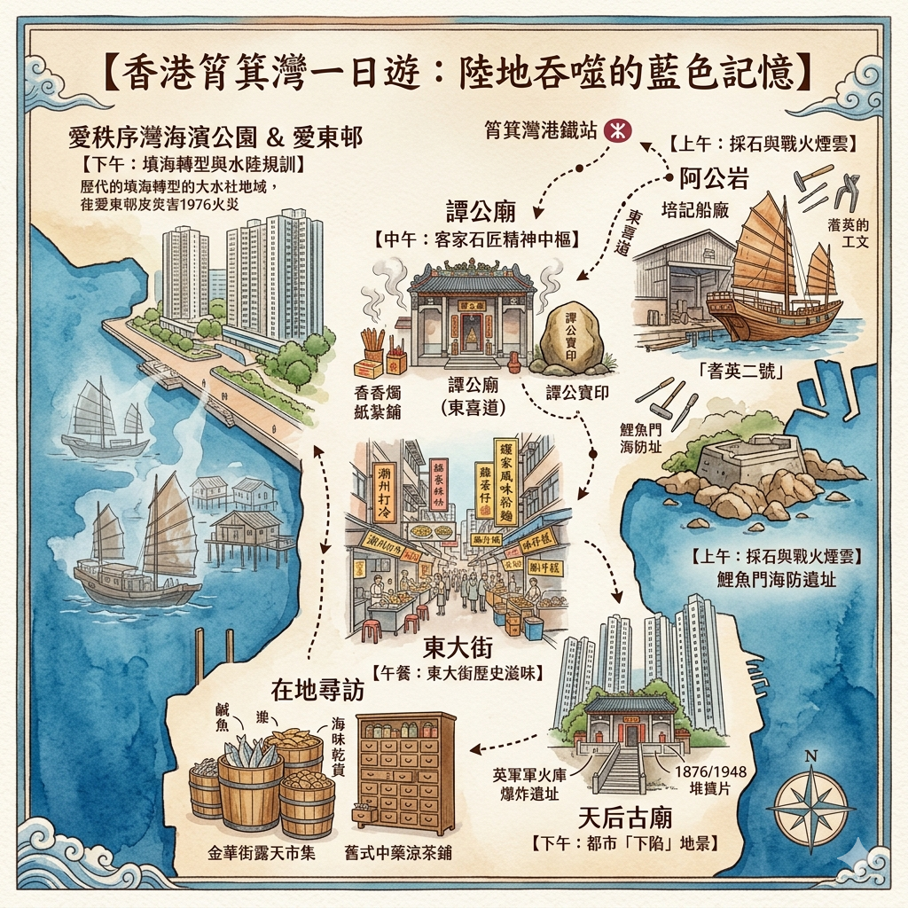 香港筲箕灣一日遊行程
