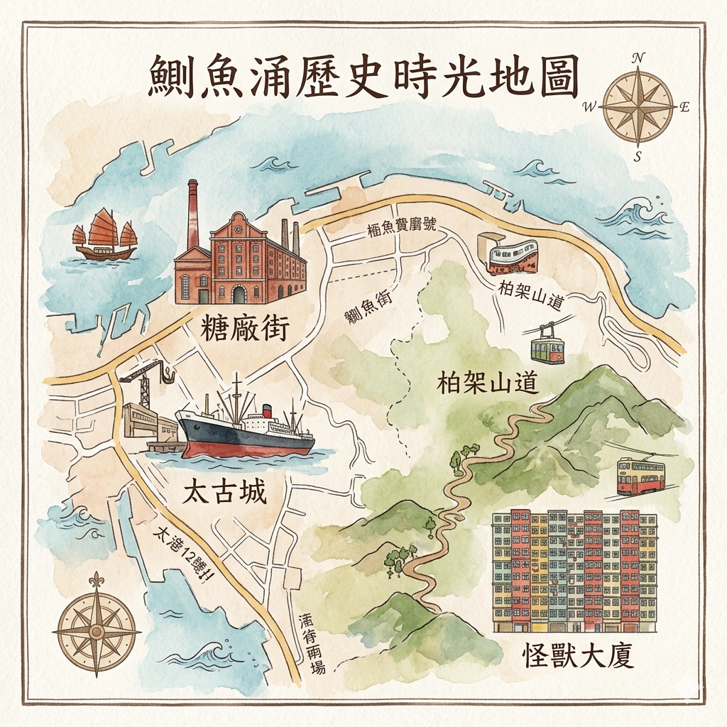 香港鰂魚涌一日遊行程