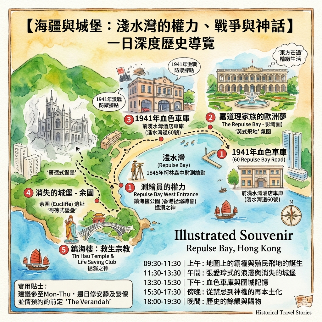 香港淺水灣一日遊行程