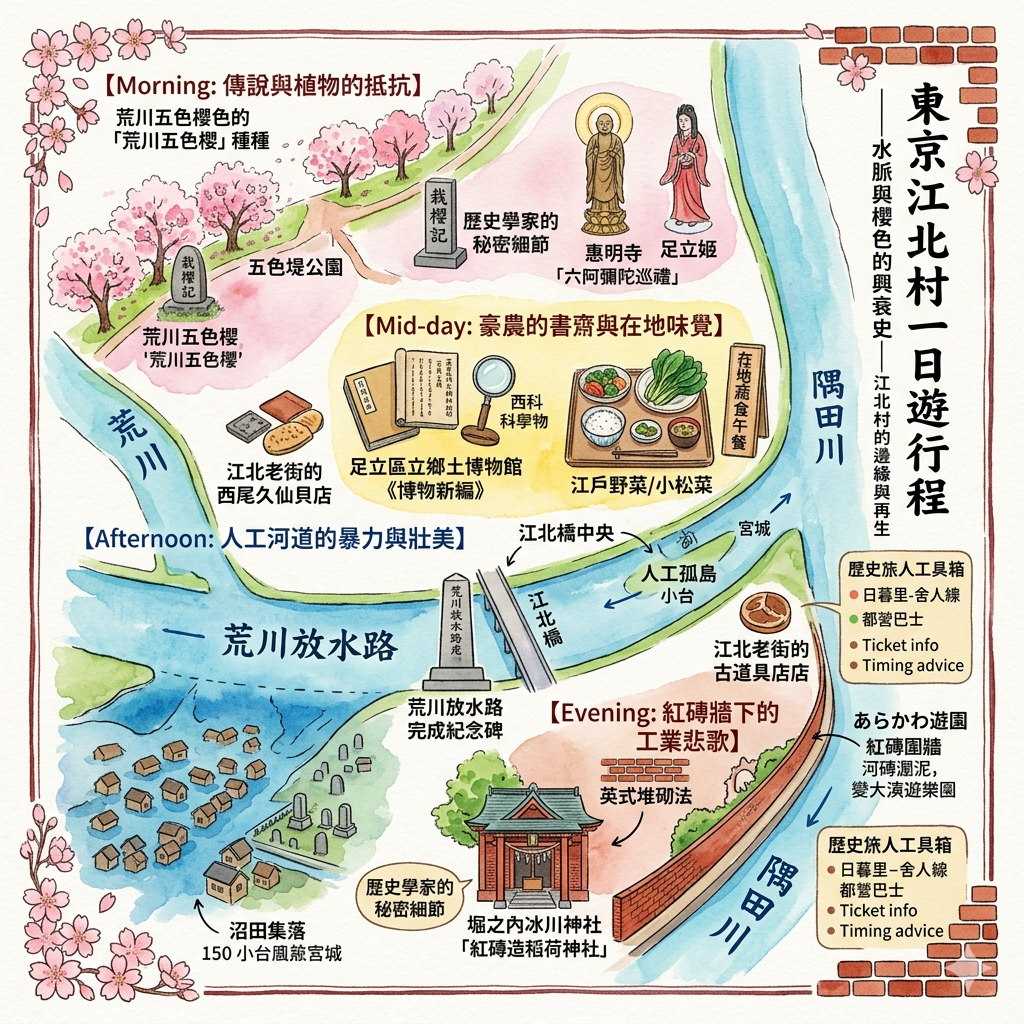 東京江北村一日遊行程