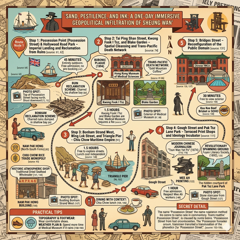 (ENG) Hong Kong Sheung Wan Historical Walk – 5 Hidden Stories of Colonial Clash and Grassroots Resilience