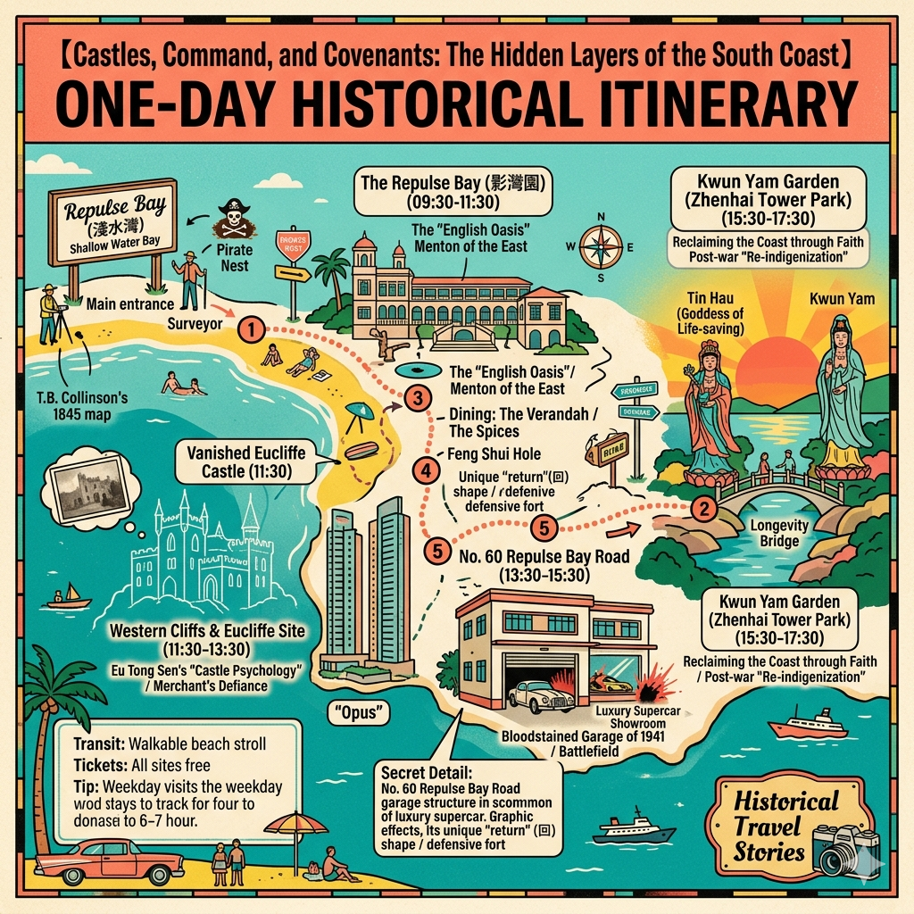 Hong Kong Repulse Bay one-day tour itinerary