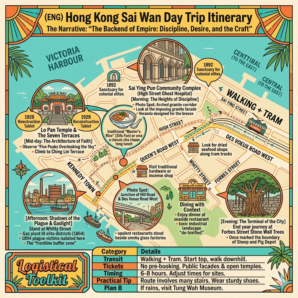Hong Kong Sai Wan Day Trip Itinerary